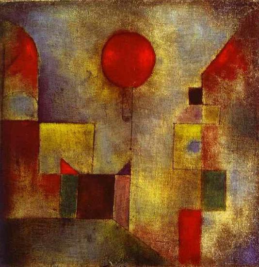 Paul Klee Red Balloon China oil painting art
